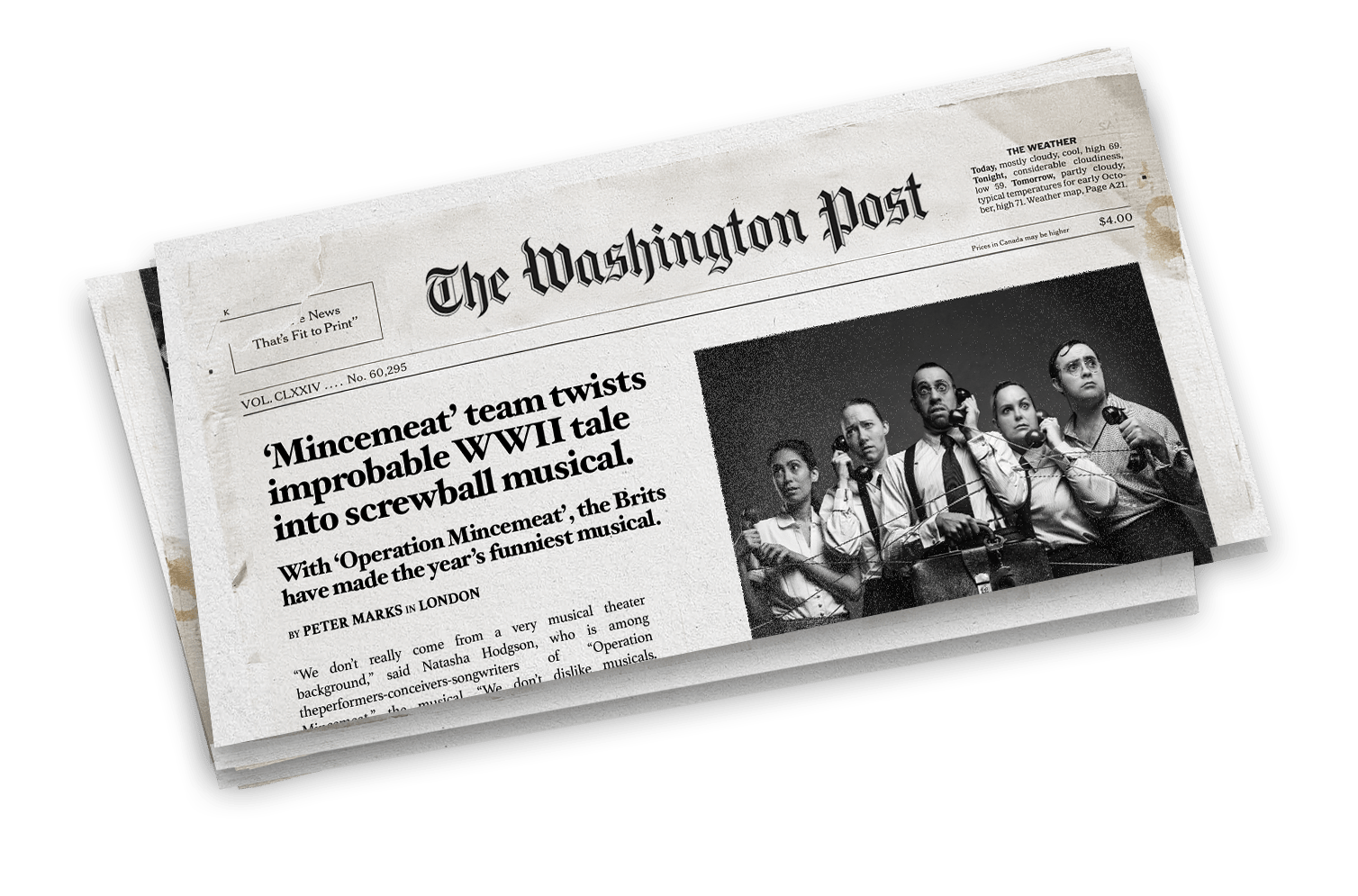 Operation Mincemeat - The Washington Post Article